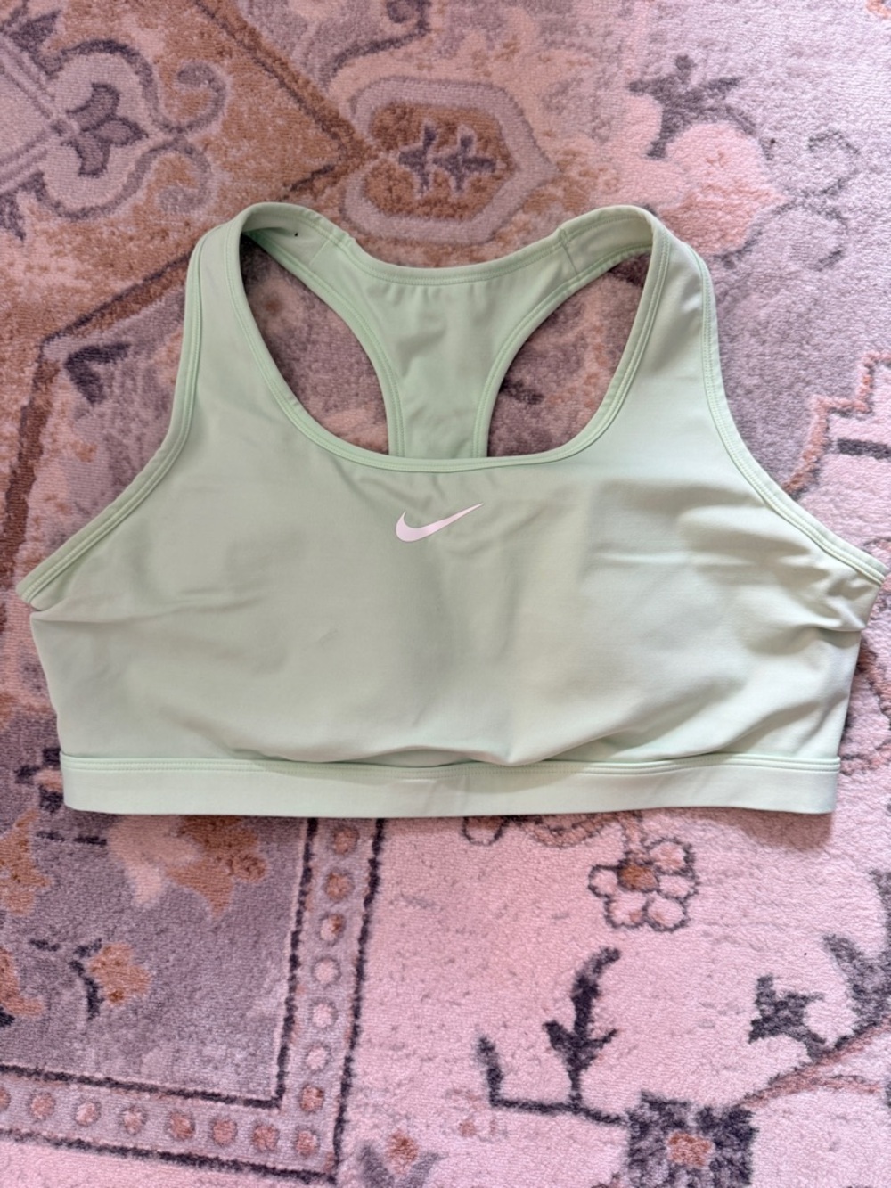 Nike Mint Green Racerback Sports Bra
